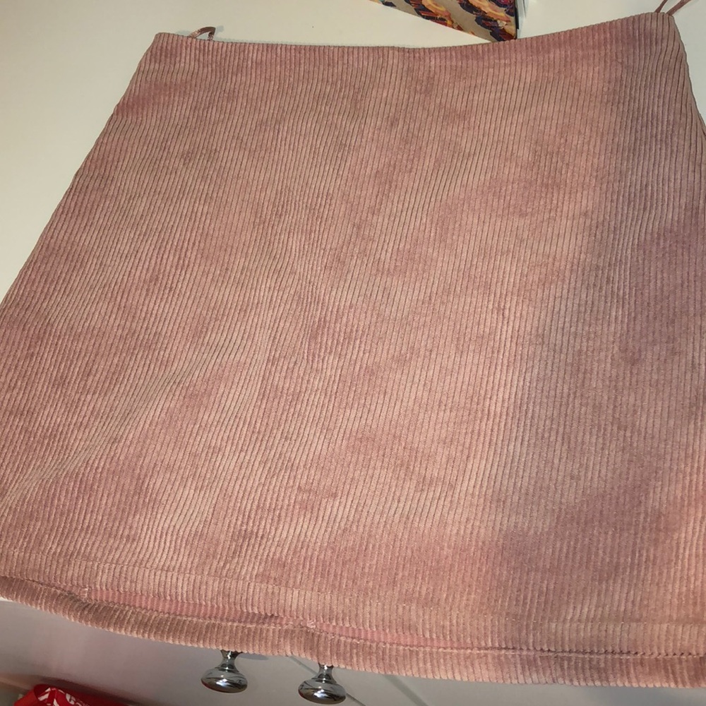 Pink skirt